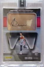 2020-21 Panini Instant NBA Metal Autographs Deni Avdija Rookie RC Auto SSP 5/5