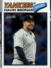 2026 Topps Heritage #207 David Bednar Chrome