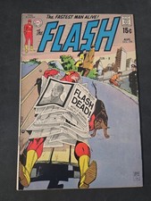 Flash #199 - Bronze Age DC Comics - "Flash Dead" Nice