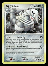 Aggron Holo Mysterious Treasures 1/123 MP Pokémon TCG on eBay