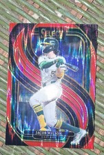 2025 Panini Select - Premier Level Jacob Wilson #164 Tri-Color Prizm (RC)