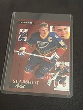 1995 Fleer Hockey Slap Shot Artist Brett Hull - #2 Of 10
