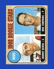 1968 Topps Set-Break #247 Johnny Bench RC EX-EXMINT *GMCARDS*