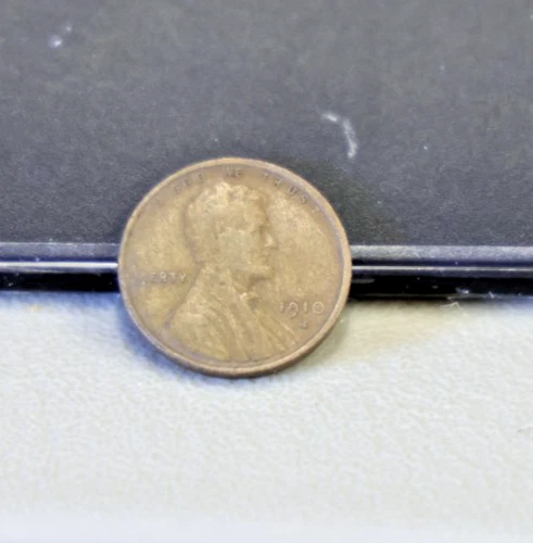 1910 S US Lincoln Cent 1c Semi Key Fine