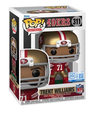 Funko Pop! NFL San Francisco 49ers 311 Trent Williams Funko Exclusive  In Stock