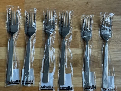Nivella LONDON Menügabel für 6 Pers. 13/0 Edelstahl 6 teilig - Superqualität - Bild 1 von 4