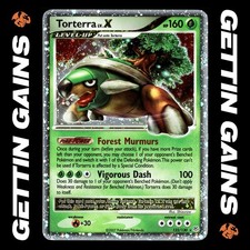 Torterra LV.X - 122/130 - Holo Rare - Diamond & Pearl - Pokemon Card - VLP on eBay