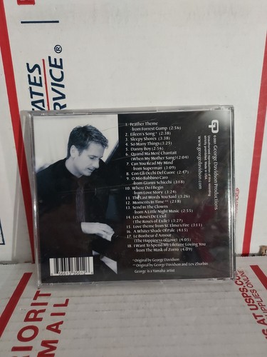 George Davidson "Allure" CD 2001 Piano Instrumentals 18 Songs NEW SEALED - #162h - Picture 2 of 2