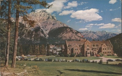 Canadian Pacific Rly. Co. Banff, Canada Cascade Mountain, Rock Gardens, Alberta