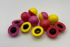 FLY FISHING INDICATORS BUNG FISHING FLOAT 1.6CM 3/6/9/12 PACK PINK/RED/YELLOW!