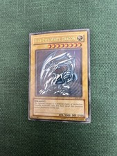 Blue-Eyes White Dragon Yu-Gi-Oh Ultra Rare SDK-001 Kaiba Unlimited PRINT ERROR