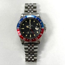 Rolex GMT Master  16750 Pepsi 40MM Stainless Steel Jubilee bracelet
