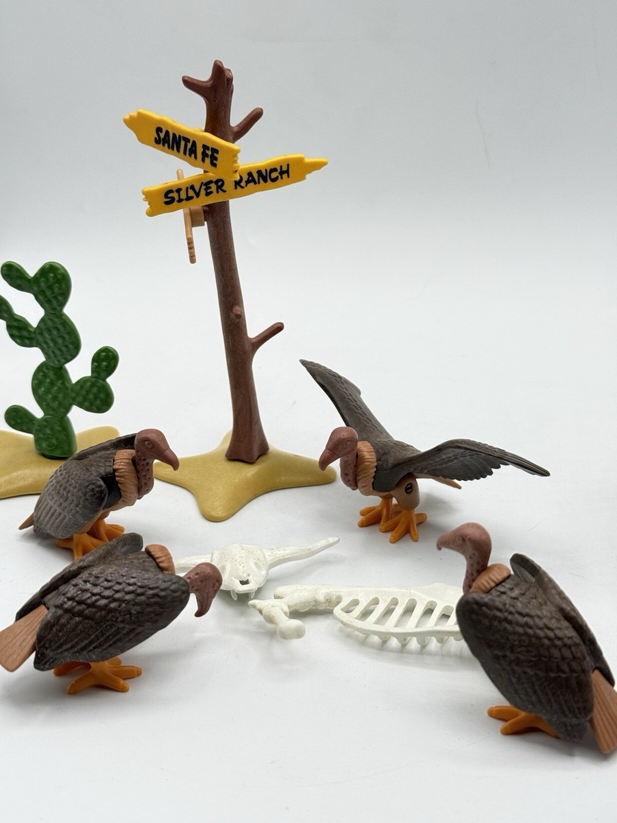 PLAYMOBIL 3748 Complete Vintage Western Bandits and 3245 for sale