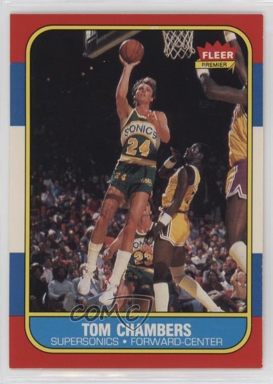 1986-87 Fleer Tom Chambers #15 08z4