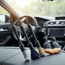 Auto Reinigungsbürsten Set 5-tlg. Feinhaar Detailbürsten für Innen & Außen
