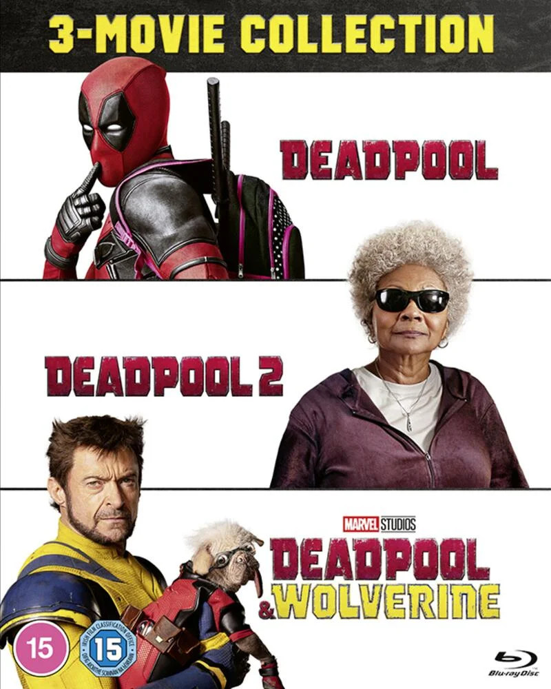 Marvel  Deadpool Triple Movie Colection  [Blu-ray] Preowner - Image 3
