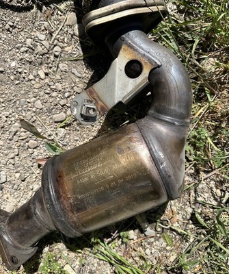 17-19 GENUINE Audi Q7 3.0 RIGHT SIDE Manifold DOWNPIPE EXHAUST SCRAP
