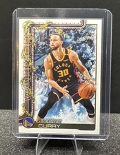 2025 Stephen Curry Cookie Back Variation SP Topps Holiday #SSB-SC Warriors 