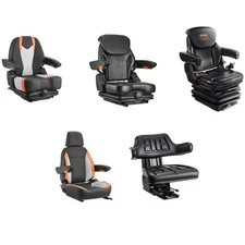 VEVOR Universal Forklift Seat Tractor Seat Lawn Mower Forklift Tractor Bulldozer