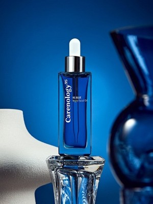 Carenology Re:Blue Night Facial Oil 50mL   Hydrating & Repairing Korean Skincare
