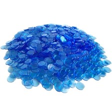 1000 Bingo Chips Markers Tokens - Plastic Discs Chip Counters Game Set, Great...