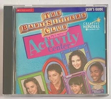Babysitters Club Clubhouse Activity Center Game Rare CD ROM 1997 Windows Or Mac