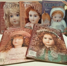 DOLLCRAFTER THE WORLDS MOST BEAUTIFUL DOLLS 5 ISSUES B38