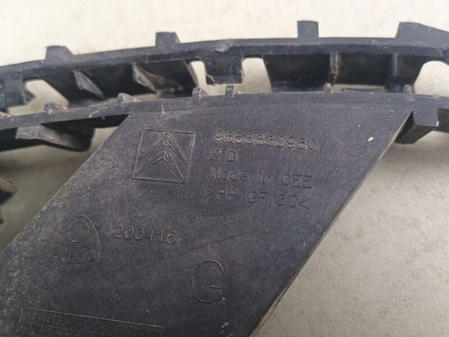 9653832980 support pare-choc avant CITROEN C4 PICASSO 2008 106297 - Photo 2/9