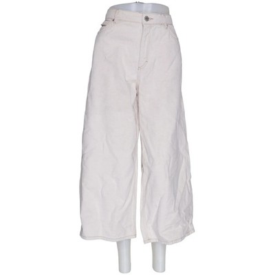 Five Units, Jeans, Größe: 32, Abby Crop, Beige, Baumwolle/Leinen, Einfarbig #fmS