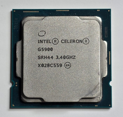Intel Celeron G5900 SRH44 3.40GHz 2 Core LGA 1200 CPU Processor