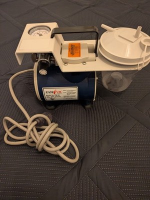 Precision Medical Easy Vac PM 60 Aspirator Suction Pump-31640-tested