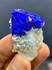 Natural Ink Blue Lazurie Crystal Specimen From Afghanistan-20  Gram,