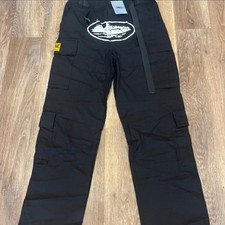 Black Corteiz Cargos
