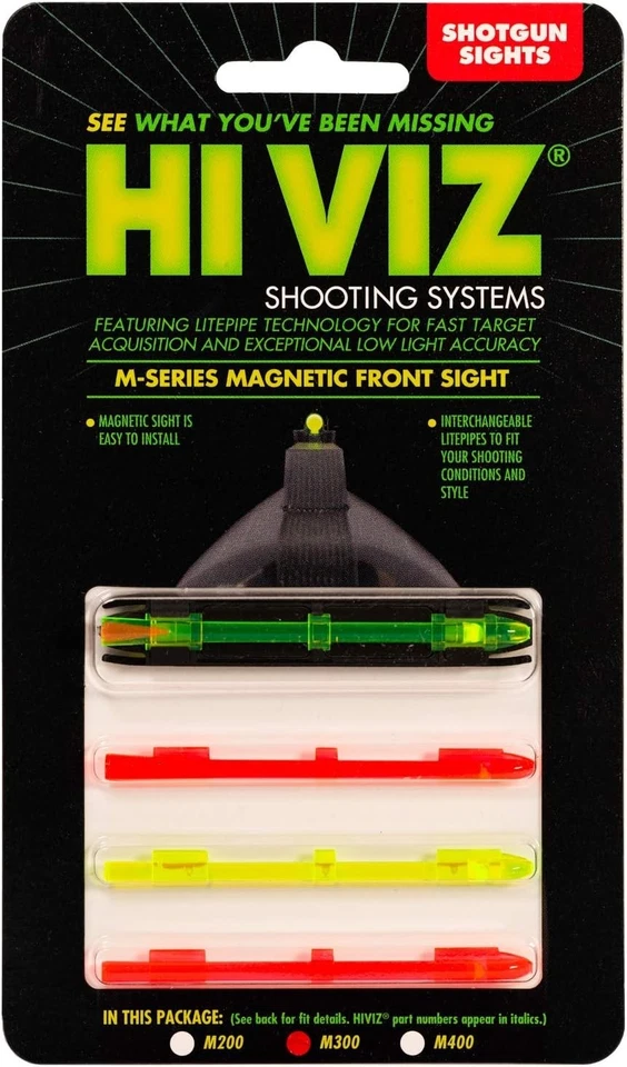 Mira de espingarda fibra óptica magnética verde e vermelha para caça e segmentação - Imagem 4 de 4