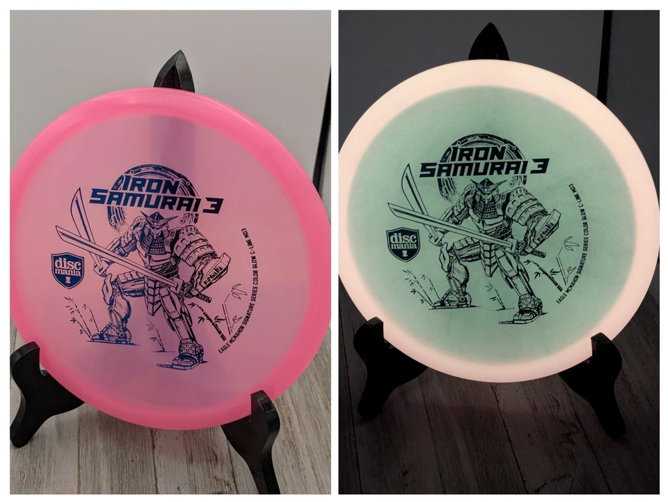 Discmania C-Line Glow Iron Samurai 3 McMahon MD3 Midrange Golf Disc 180g - Image 2 of 4
