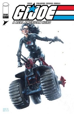   GI JOE REAL AMERICAN HERO #323 STEVE BEACH 1:10 Ratio Variant Cvr C