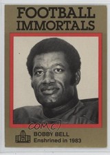 1985-88 Football Immortals Bobby Bell #16 HOF 1oa8