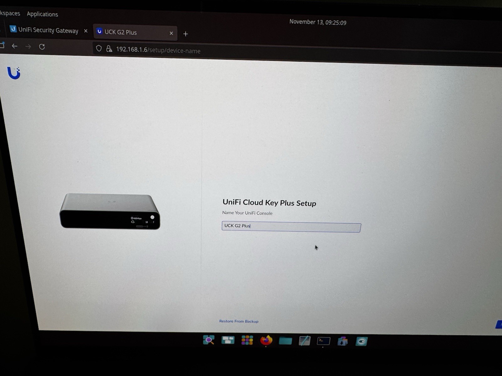 Ubiquiti UniFi Cloud Key Gen2 Plus Networking Device - UCK-G2-PLUS w/ 512 SSD