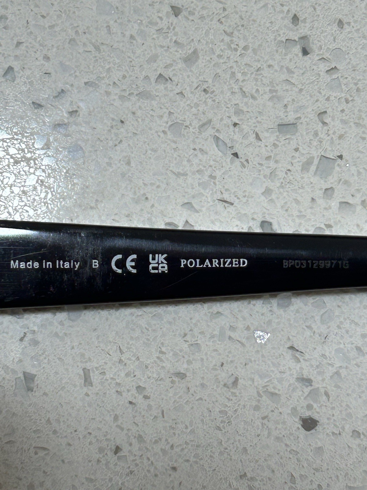 Prada Black Rectangular Sunglasses - Frame Polari… - image 10