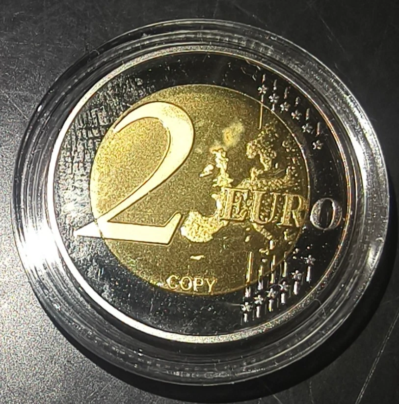 Monaco 2007 Grace Kelly in coin capsule Beautiful Repuduktion xxxx - Bild 2 von 2