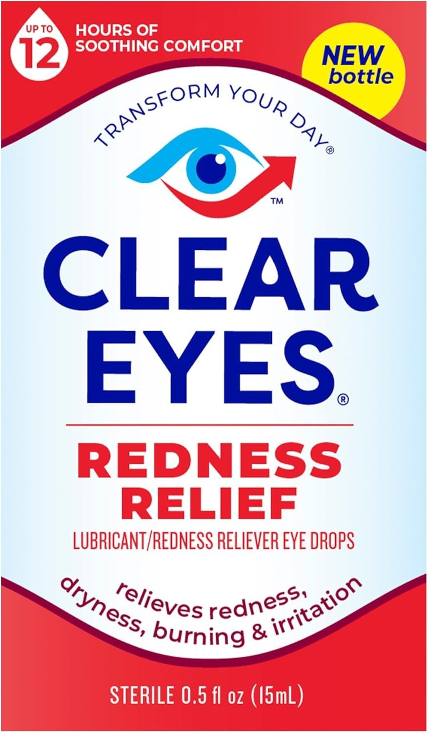 Clear Eyes Redness Relief Lubricant Redness Relief Eye Drops