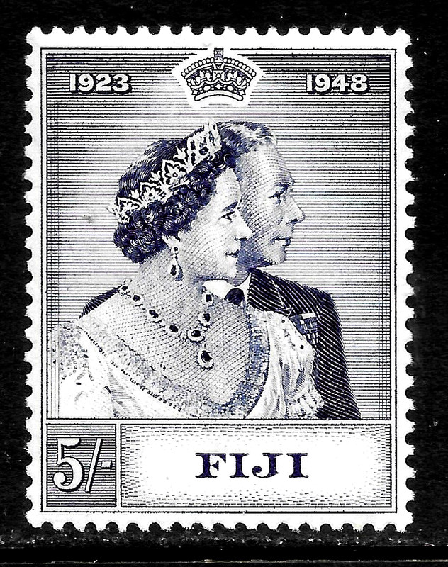 HICK GIRL-MINT  FIJI    SC#140    SILVER  WEDDING ISSUE    X3719