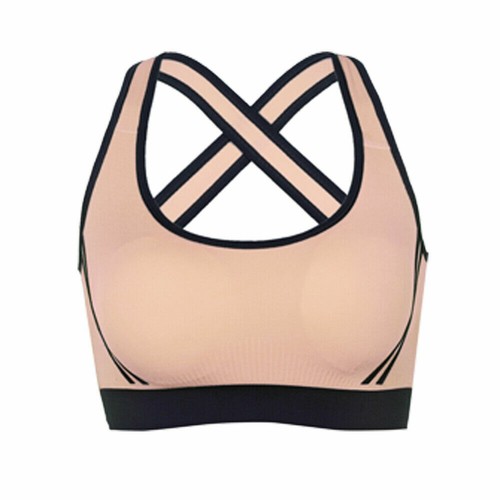 US Women Damping Sports Bra Ultimate Padded Impact Racerback Fitness Vest Yoga - Picture 72 of 156