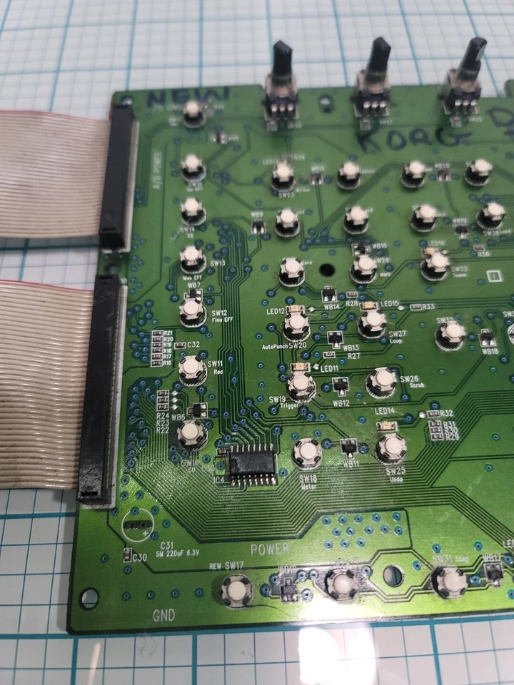 KORG-D1200 Digital Recording Studio Circuit Board - Image 3 of 4