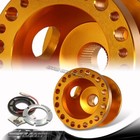 Orange Aluminum 6-Hole Steering Wheel Hub Adapter For Acura RSX/TL/Scion tC xB