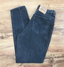 Vtg 70s Womens Levis Orange Tab Jeans 15921 High Waist Tapered Made USA Waist 33