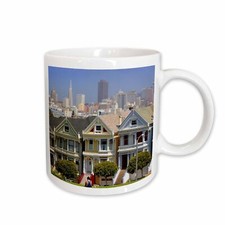 3dRose USA, California. San Francisco, the Painted Ladies. Mug