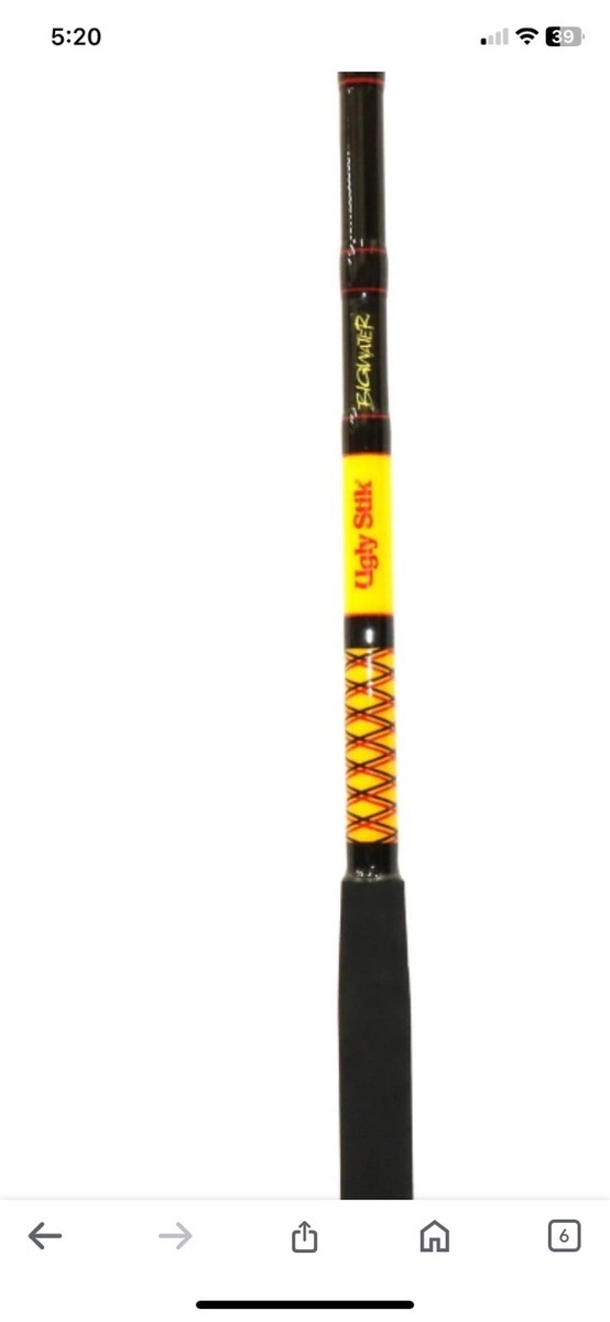Ugly Stik Bigwater 10' Spinning Rod Shakespeare Ugly Stik