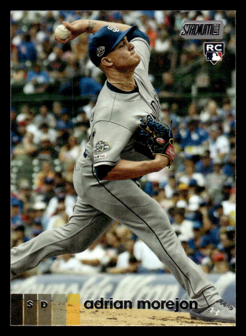 2020 Stadium Club  Adrian Morejon #84 San Diego Padres Baseball Card