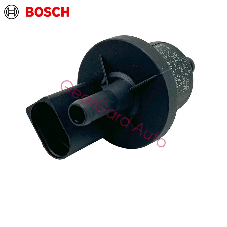 OEM Bosch Purge Valve 1C0906517D for VW Audi A4 A6 Jetta Golf Passat 1.8T 2.0T Foto 3 de 4